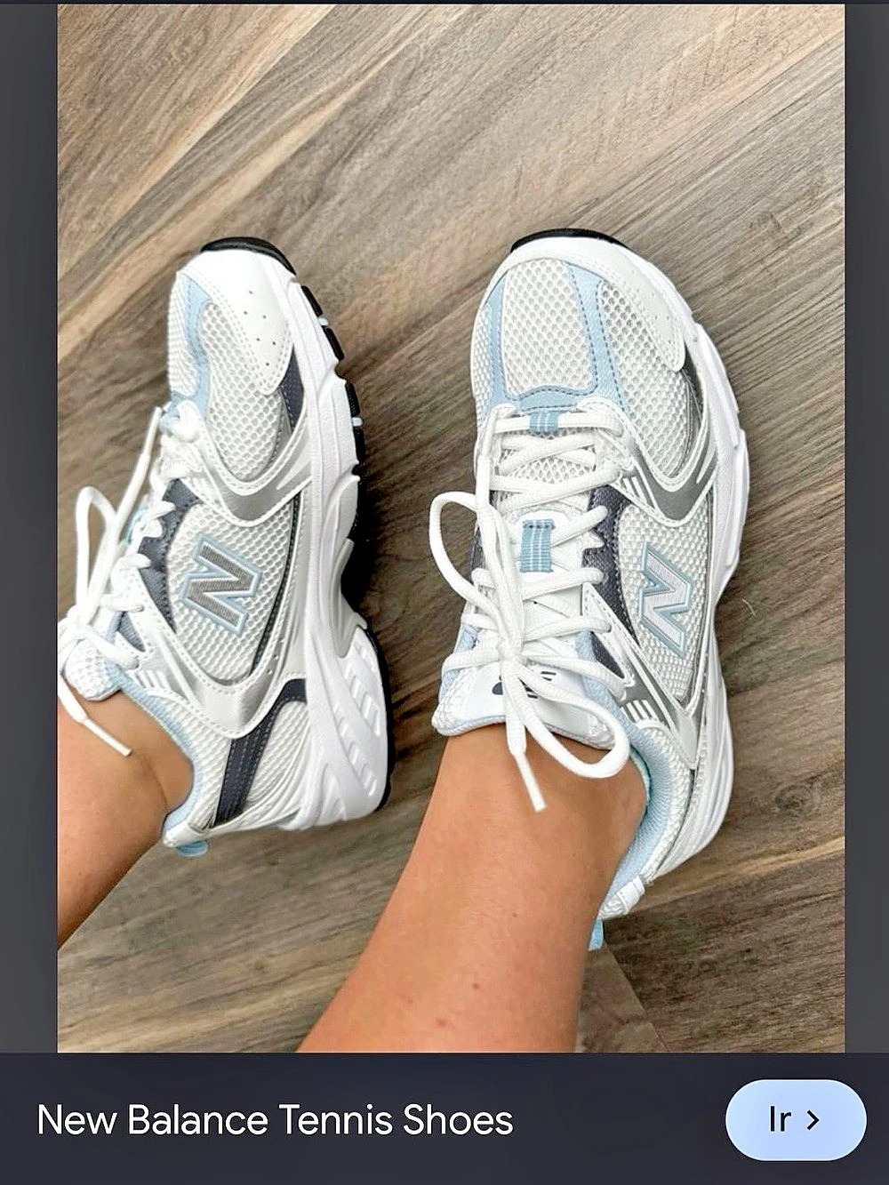 New Balance 530 Women's Sneakers White & Blue US 7.5